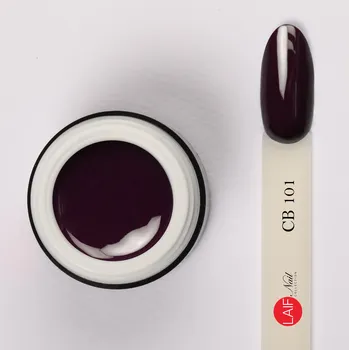 Umělé nehty Laif Barevný UV/LED gel vínový CB 101 Amarena 6ml