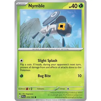 Karetní hra Nymble 019/193 - Paldea Evolved Typ karty: Non-Holo