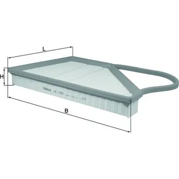 Vzduchový filtr Vzduchový filtr MAHLE LX 1091