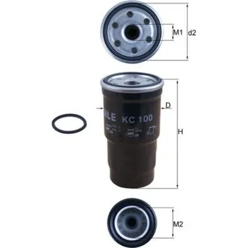 Palivový filtr Palivový filtr MAHLE KC 100D