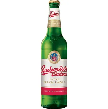 Pivo Budweiser Budvar Original 0,5l - přepravka
