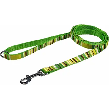 Vodítko pro psa BAFPET Popruhová vodítka PROUŽKY Barva: Zelená, Rozměr: 20mm x 150cm 18211PS
