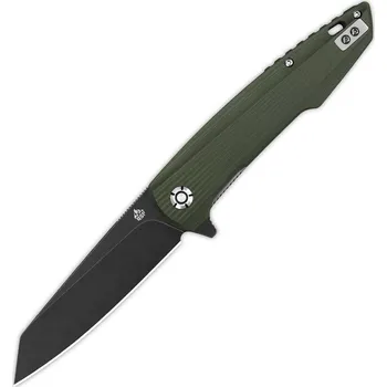 kapesní nůž QSP knife Phoenix, zavírací nůž s klipem, zelená G10 QS108-B2