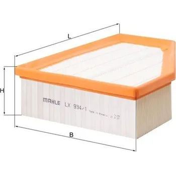 Vzduchový filtr Vzduchový filtr MAHLE LX 934/1