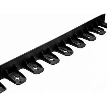 Zahradní obrubník Neviditelný obrubník STELLA BORD 4,5 x 80 cm černý 1 ks