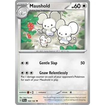 Karetní hra Maushold 168/193 - Paldea Evolved Typ karty: Non-Holo