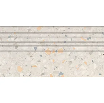 Dlažba Macchia beige mat stopnica - schodovka 29,8x59,8 béžová 6005353