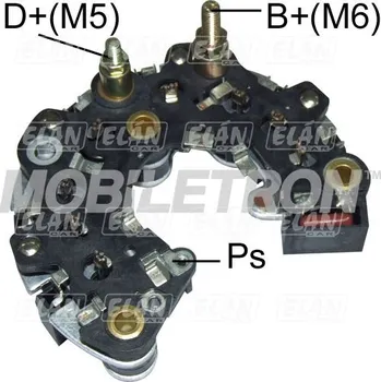 Alternátor Diodový blok alternátoru Iskra 11.201.490 / 16.903.314