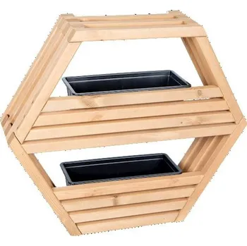 Květináč Květináč HEXEN MAXI 80x20x69 cm - cappucino