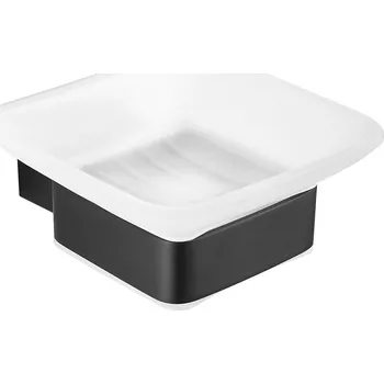 Mýdlenka Miska na mýdlo MEXEN PAVO černá