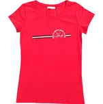 Dívčí triko Glo-Story WPO-B0633 - červená Barva: Červená, Velikost: 164