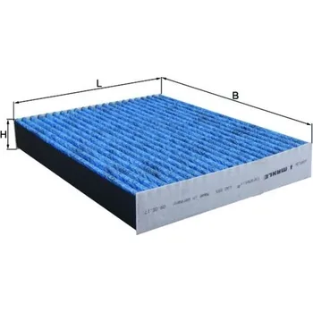 Ventilátor topení a klimatizace Filtr, vzduch v interiéru KNECHT LAO 855