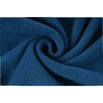 Fleece, micropolar tmavě tyrkysová modrá, látky, metráž