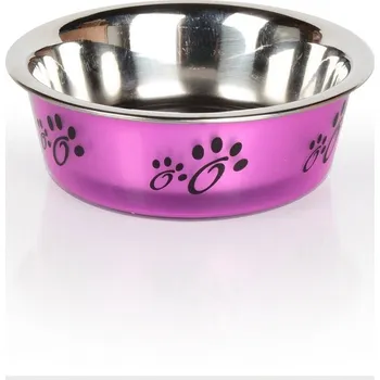 Miska pro psa Miska Crystal růžová 0,45l