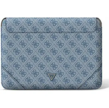 Telefonní příslušenství Guess Sleeve GUCS14P4TB blue Guess pouzdro 13/14" modré logo 4G Uptown Triangle Nové