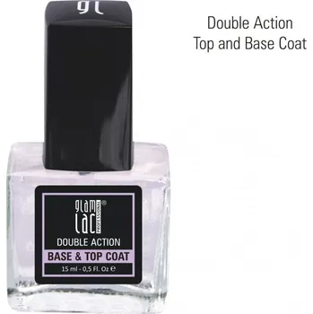 Dekorativní kosmetika GlamLac Double use base & top15 ml