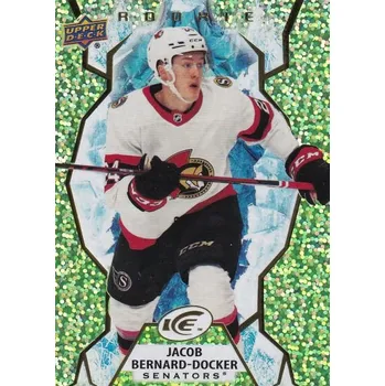 Sběratelská karetní hra insert RC karta JACOB BERNARD-DOCKER 21-22 UD Ice Green číslo 140