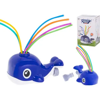 Vodní postřikovač zahradní fontána pro děti velryba 23 x 14 x 11 cm