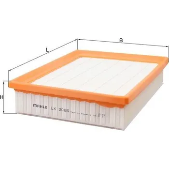 Vzduchový filtr Vzduchový filtr KNECHT LX 2085
