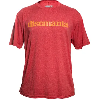 Disc golf Funkční triko Heather Performance 2021 od Discmania Velikost: Červená S
