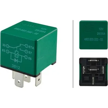 Relé, pracovní proud HELLA 4RD 933 332-021