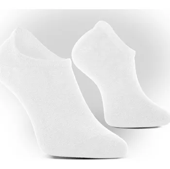 Pánské oblečení VM Footwear BAMBOO ULTRASHORT MEDICAL speciální antibakteriální ponožky bílé - 35-38