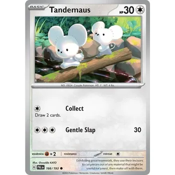 Karetní hra Tandemaus 166/193 - Paldea Evolved Typ karty: Non-Holo