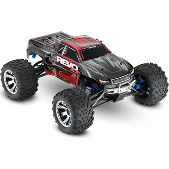 RC model auta RC auto Traxxas Nitro Revo 1:8 TQi s BlueTooth RTR RED