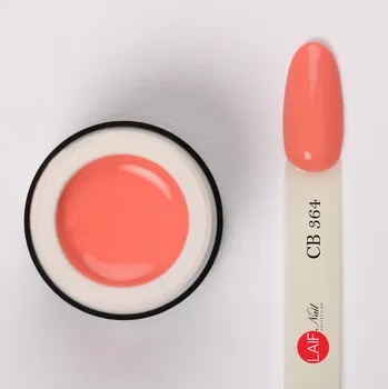 Umělé nehty Laif Barevný UV/LED gel oranžový CB 364 Light Orange 6ml