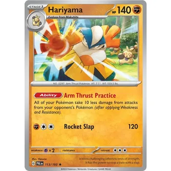 Sběratelská karetní hra Hariyama 113/193 - Paldea Evolved Typ karty: Holo
