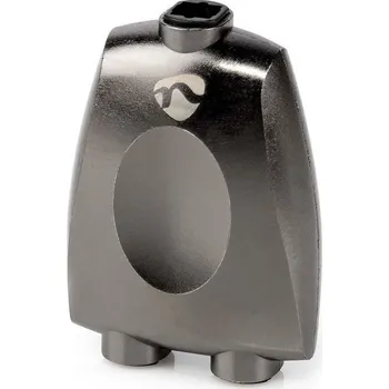 Elektrická zásuvka Nedis PROFIGOLD TosLink na 2× TosLink šedý Adaptér, rozbočovač, zásuvka TosLink - zásuvka 2× TosLink, hliník, šedý CATB25940GY