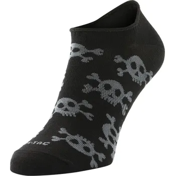 Pánské termo ponožky Lehké letní ponožky M-Tac Pirate Skull Lower - černé, 43-46