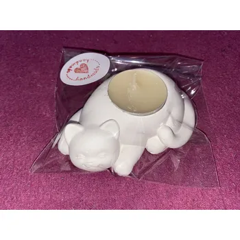 Svícen HandMade by VeJa Dárkově baleno - svícen kočička se svíčkou