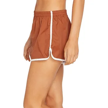 Dámské kraťasy VOLCOM kraťasy - Coco Ho Runner Dark Clay (DCL)