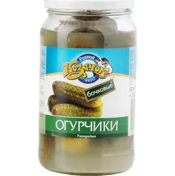 Nakládané okurky Bočkovye 430g Kozačok