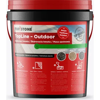 Spárovací hmota Topstone TopLine Outdoor spárovací hmota 12,5 kg antracit