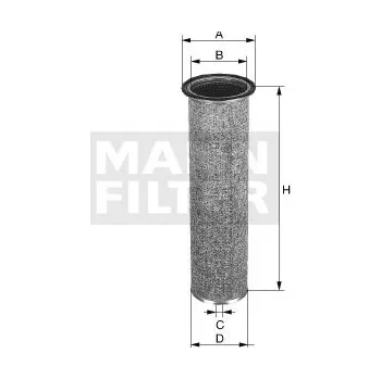 Autodíl Vzduchový filtr CF 1500/1