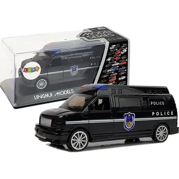 autíčko Policejní auto se zvukem černé