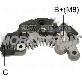 Alternátor Diodový blok alternátoru Delco 10463966 / 10475758