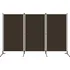 Paraván Paraván 3dílný 320732 260 x 180 cm hnědý