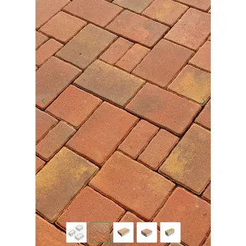 Dlažba PRESBETON Skladebná dlažba BRENDA MIX 6 cm Festival