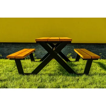 Zahradní sestava Krajča Pivní set XKO Povrchová úprava dřeva: Bez nátěru