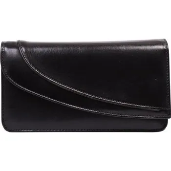 Kabelka Hajn 124401 kožená kabelka psaníčko, Barva Černá