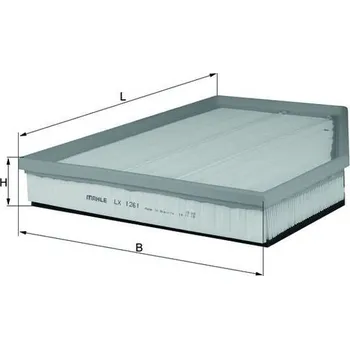 Vzduchový filtr Vzduchový filtr KNECHT LX 1261