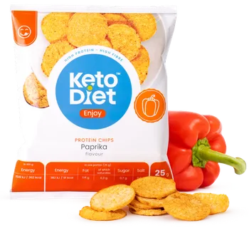 Keto dieta KetoDiet Proteinové chipsy 25 g