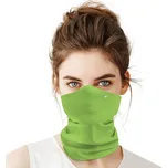 LeFleur Nákrčník proti virům a prachu s kamenem Swarovski zelený