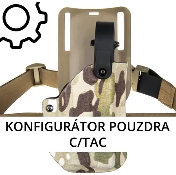 Příslušenství pro sportovní střelbu RH Holsters C/TAC - taktické/služební kydexové pouzdro na zakázku Pouzdro je pro: Levák