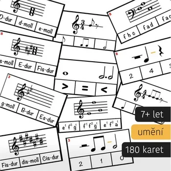 Hudební nástroj pro děti Kateřina Hrabíková Hudební kolíčková sada