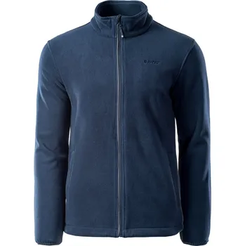 Pánská mikina Pánská Fleecová mikina HI-TEC NADER 208719-DRESS BLUE XL