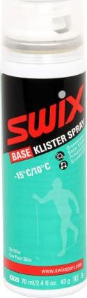 SWIX KB20C základový zelený klistr, sprej 70ml